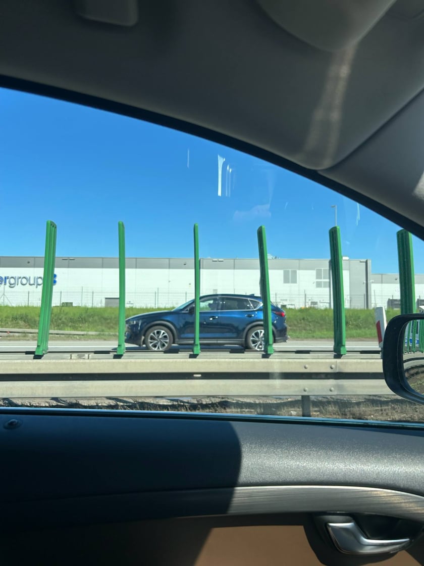 Kolizja na autostradzie A4, w okolicach węzła Wrocław-Południe