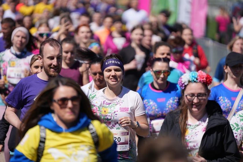 Bieg kobiet w parku Szczytnickim - 27.04.2025