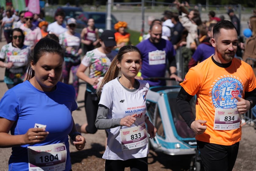 Bieg kobiet w parku Szczytnickim - 27.04.2025