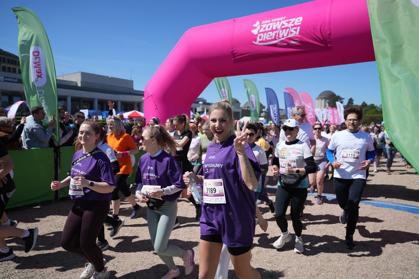 Bieg kobiet w parku Szczytnickim - 27.04.2025