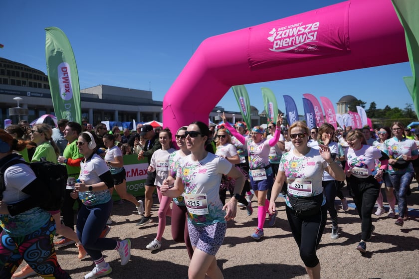 Bieg kobiet w parku Szczytnickim - 27.04.2025