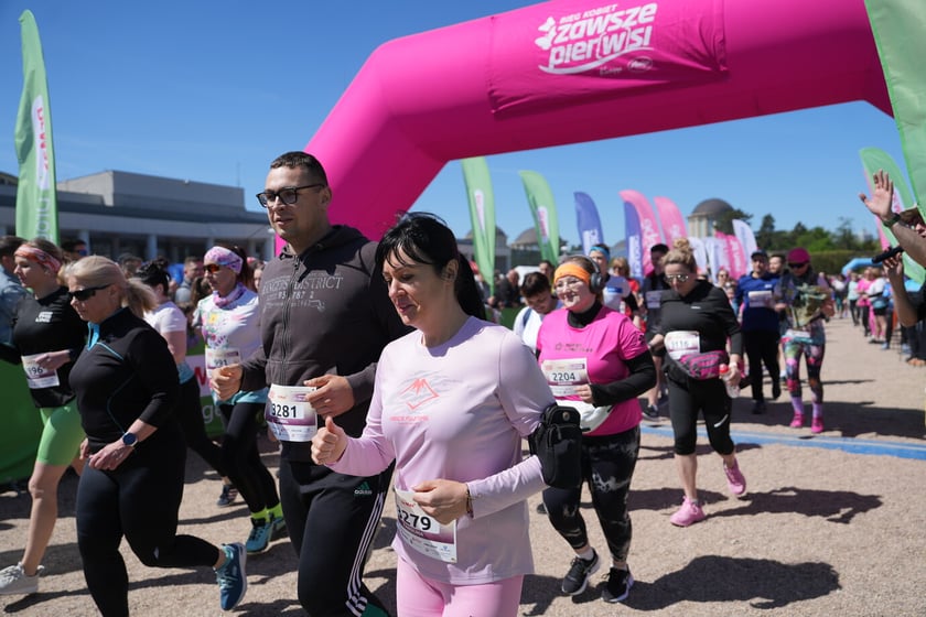 Bieg kobiet w parku Szczytnickim - 27.04.2025