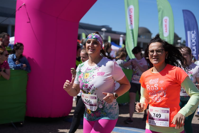 Bieg kobiet w parku Szczytnickim - 27.04.2025