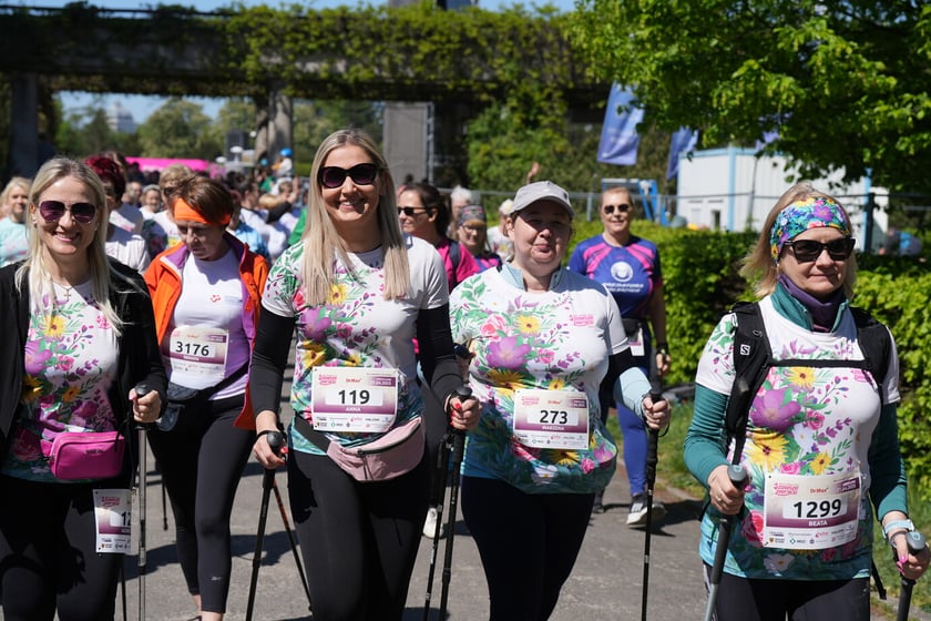 Bieg kobiet w parku Szczytnickim - 27.04.2025