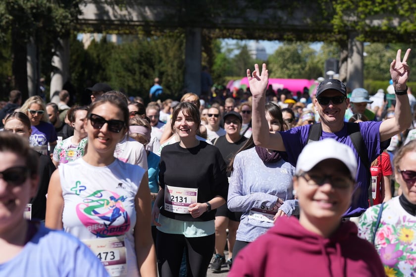 Bieg kobiet w parku Szczytnickim - 27.04.2025