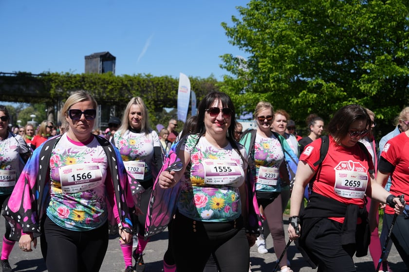 Bieg kobiet w parku Szczytnickim - 27.04.2025