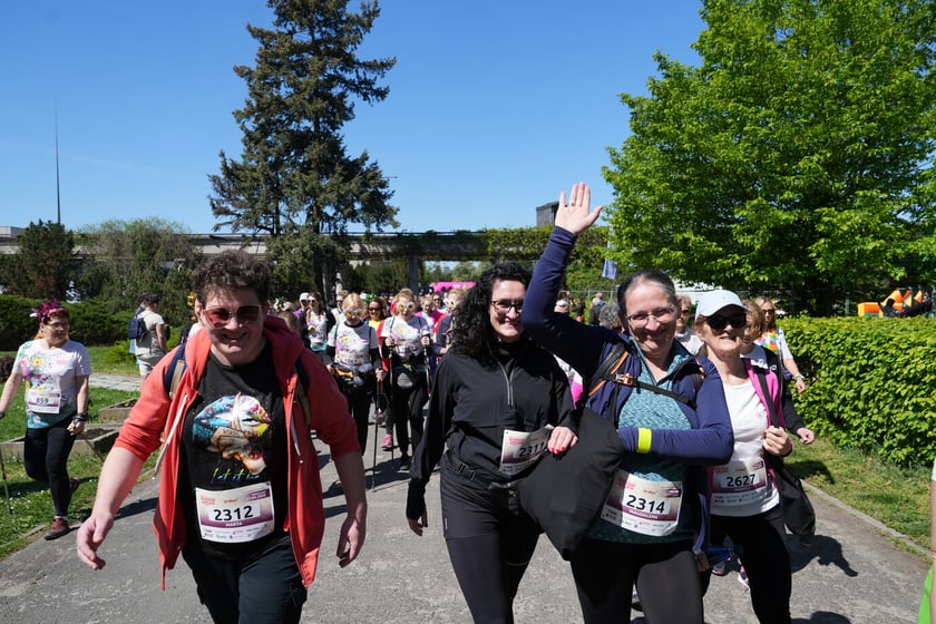 Bieg kobiet w parku Szczytnickim - 27.04.2025