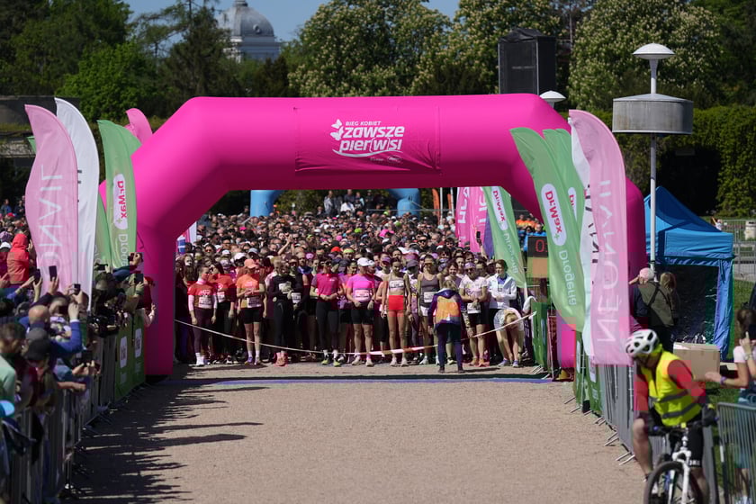 Bieg kobiet w parku Szczytnickim - 27.04.2025