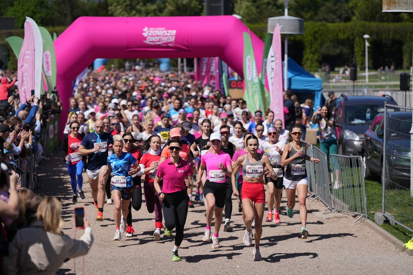 Bieg kobiet w parku Szczytnickim - 27.04.2025