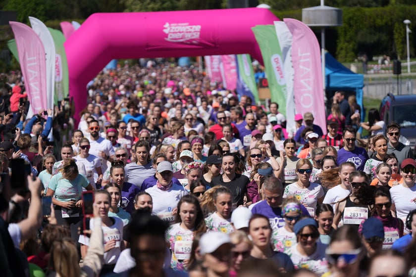 Bieg kobiet w parku Szczytnickim - 27.04.2025