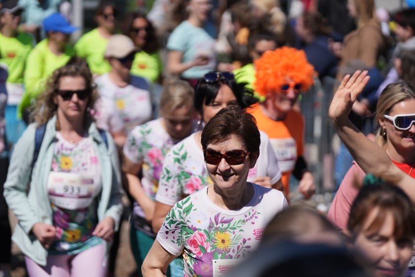 Bieg kobiet w parku Szczytnickim - 27.04.2025