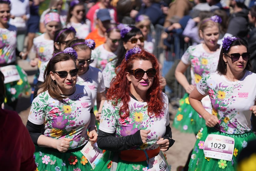 Bieg kobiet w parku Szczytnickim - 27.04.2025