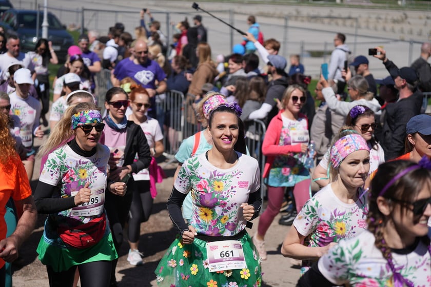 Bieg kobiet w parku Szczytnickim - 27.04.2025