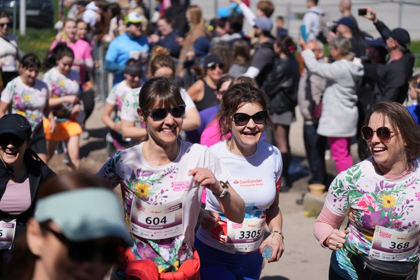 Bieg kobiet w parku Szczytnickim - 27.04.2025