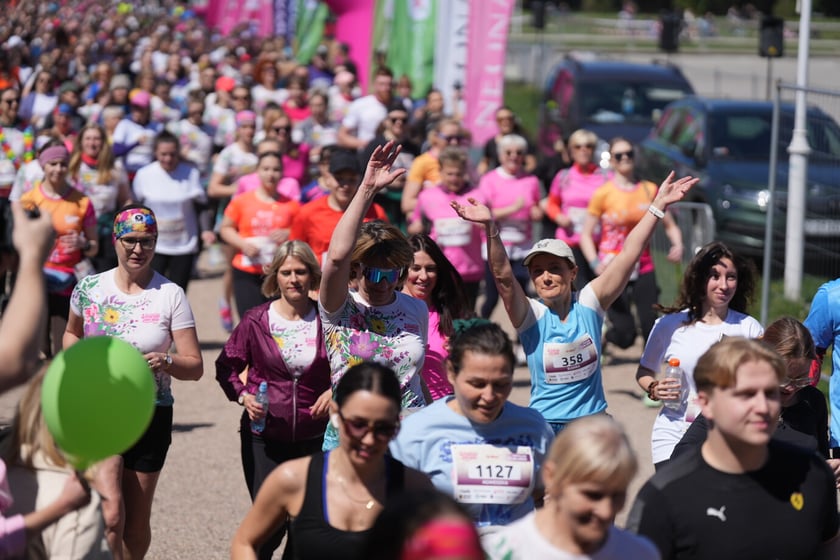 Bieg kobiet w parku Szczytnickim - 27.04.2025