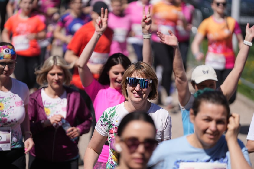 Bieg kobiet w parku Szczytnickim - 27.04.2025