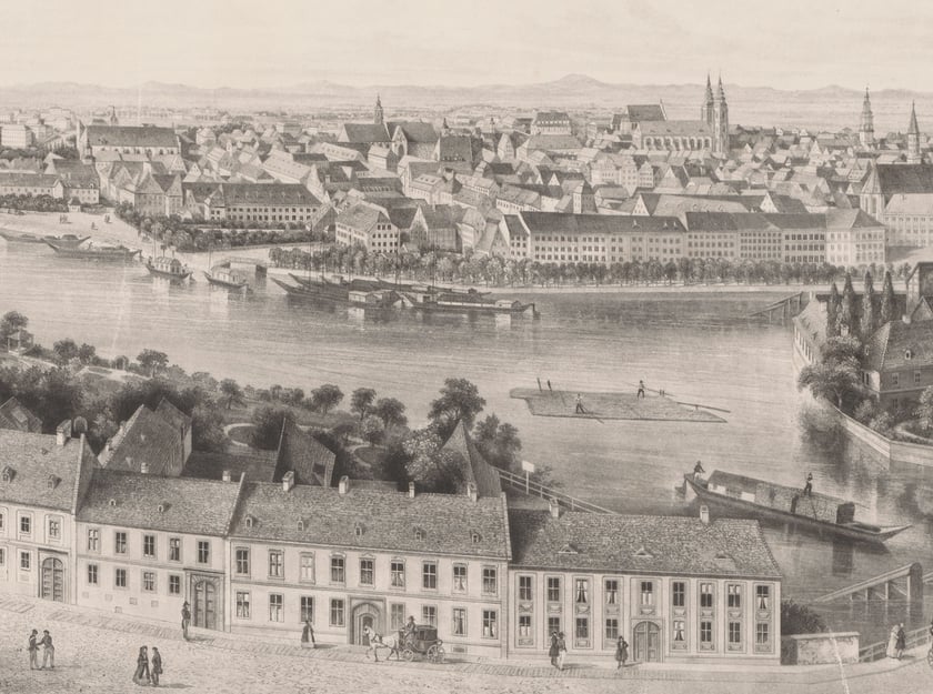 fragment panoramy Wrocławia