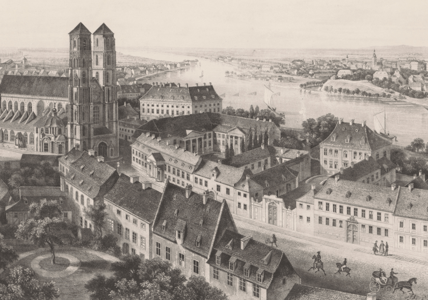 fragment panoramy Wrocławia