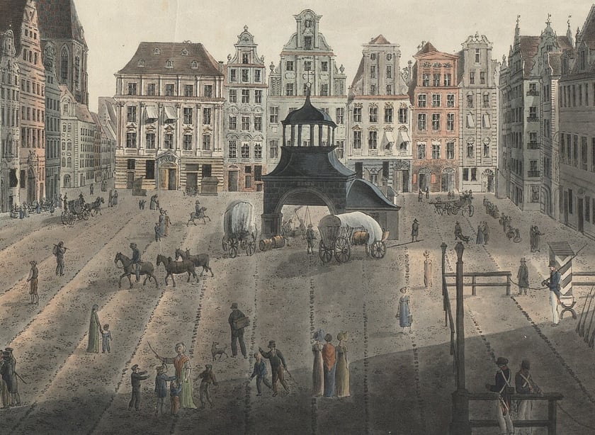 Wielka Waga we wrocławskim Rynku