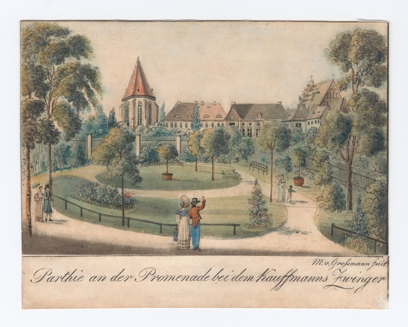 promenada we Wrocławiu, park Staromiejski