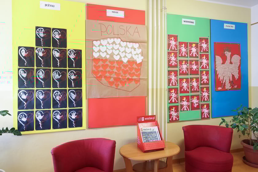 Biało-czerwony dzień w Przedszkolu nr 1 we Wrocławiu