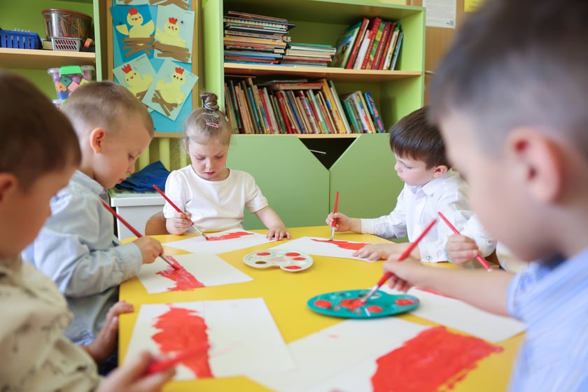 Biało-czerwony dzień w Przedszkolu nr 1 we Wrocławiu