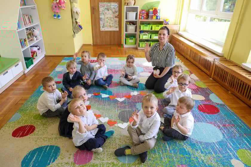 Biało-czerwony dzień w Przedszkolu nr 1 we Wrocławiu
