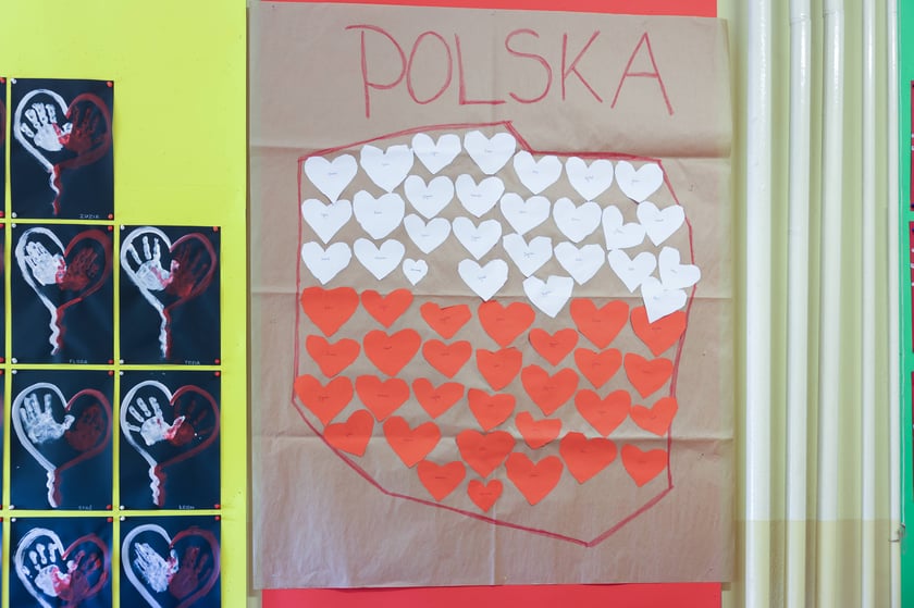 Biało-czerwony dzień w Przedszkolu nr 1 we Wrocławiu