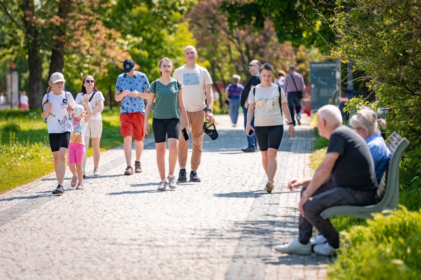 Wrocławianie spędzający majówkę w mieście - 2 maja 2025 r.