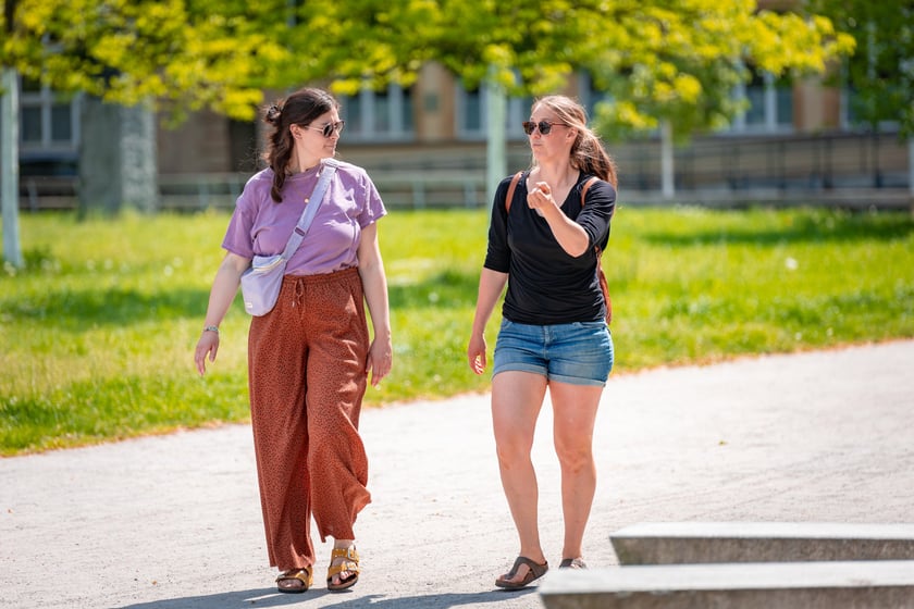 Wrocławianie spędzający majówkę w mieście - 2 maja 2025 r.