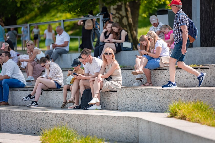 Wrocławianie spędzający majówkę w mieście - 2 maja 2025 r.