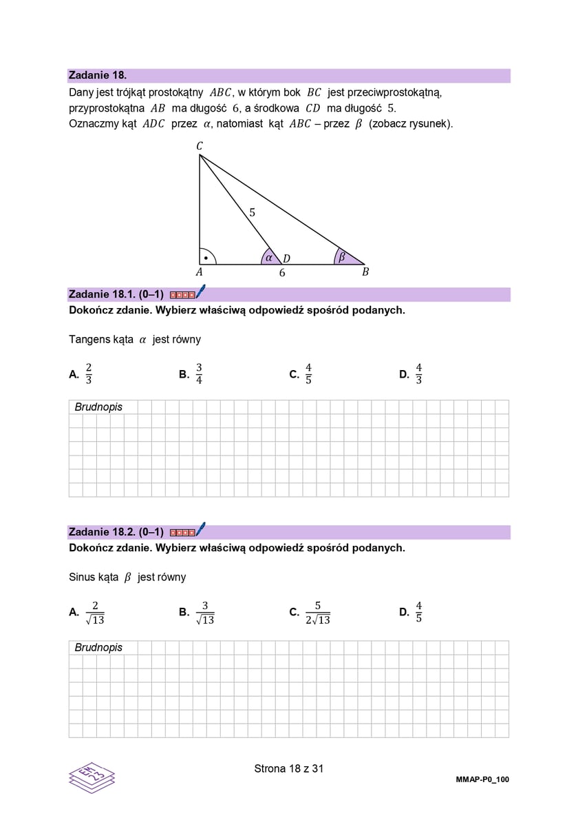 Matura 2025. Matematyka poziom podstawowy
