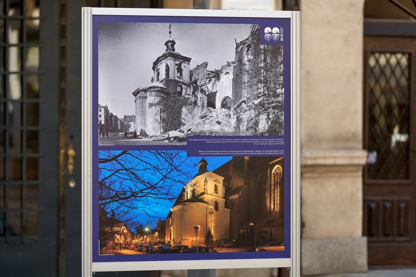 Wystawa  80 lat powojennego Wrocławia na ul. Oławskiej we Wrocławiu
