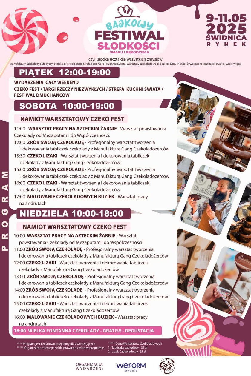 Świdnica, festiwal słodyczy