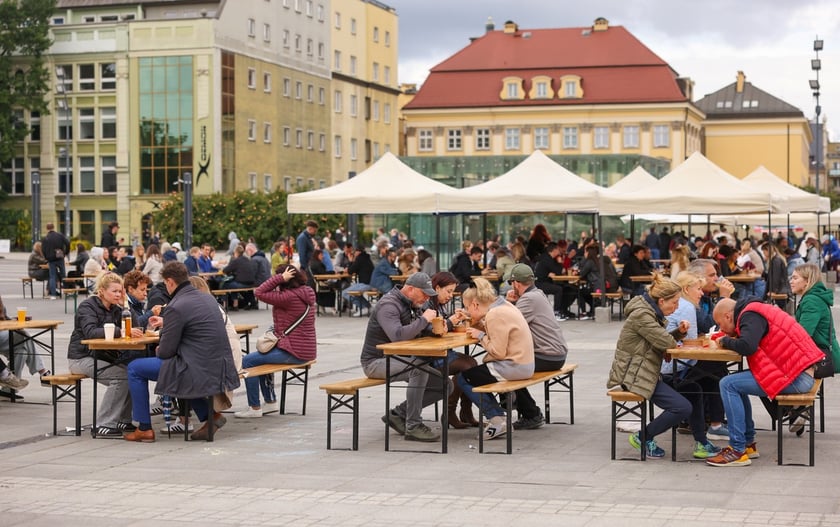 Festiwal Smaków na placu Wolności we Wrocławiu