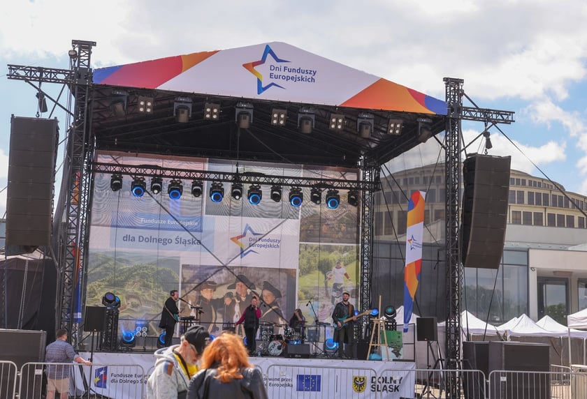 Piknik z okazji Dni Funduszy Europejskich na Pergoli we Wrocławiu
