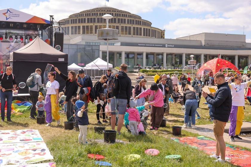 Piknik z okazji Dni Funduszy Europejskich na Pergoli we Wrocławiu