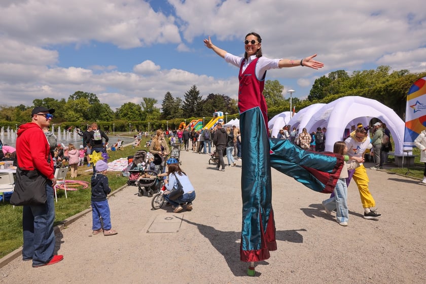 Piknik z okazji Dni Funduszy Europejskich na Pergoli we Wrocławiu
