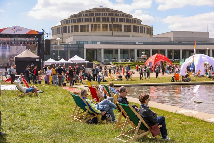 Piknik z okazji Dni Funduszy Europejskich na Pergoli we Wrocławiu