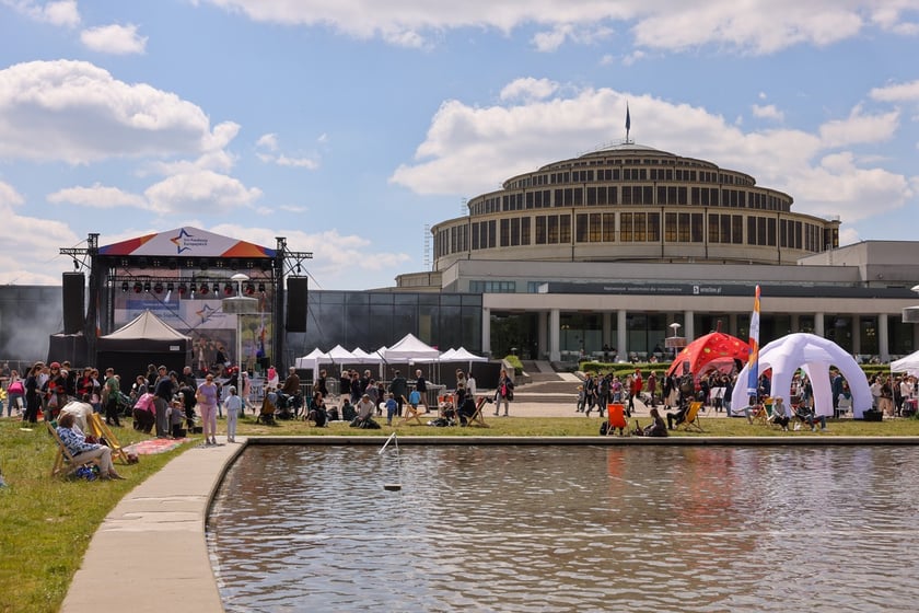 Piknik z okazji Dni Funduszy Europejskich na Pergoli we Wrocławiu