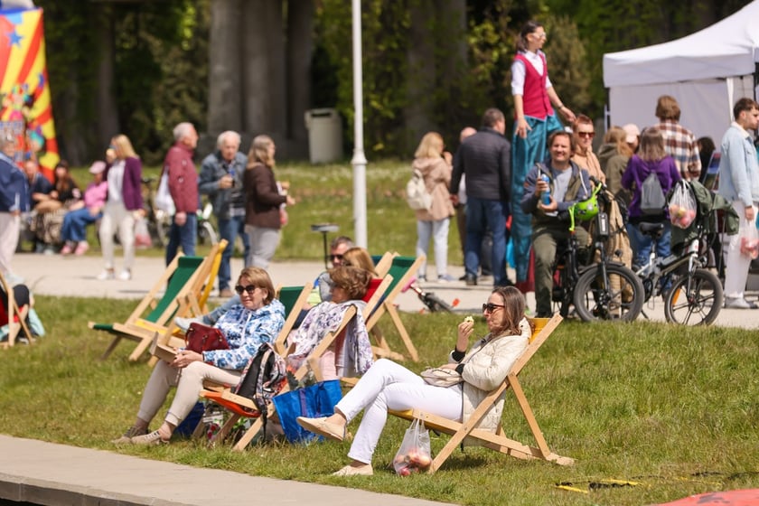 Piknik z okazji Dni Funduszy Europejskich na Pergoli we Wrocławiu