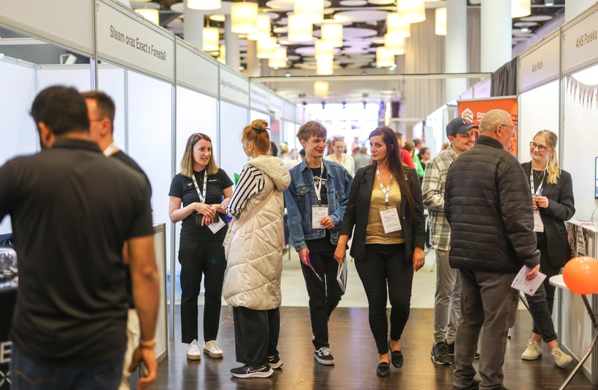 Targi Pracy &bdquo;With EURES to Europe!&rdquo; na Tarczyński Arenie we Wrocławiu