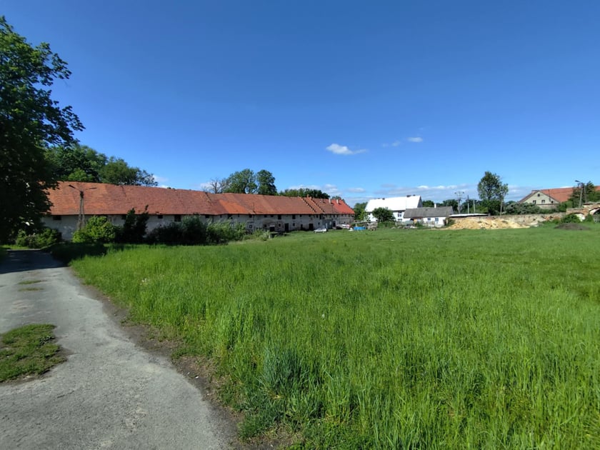 Okolice dawnego pałacu von Zedlitza w Czerńczycach