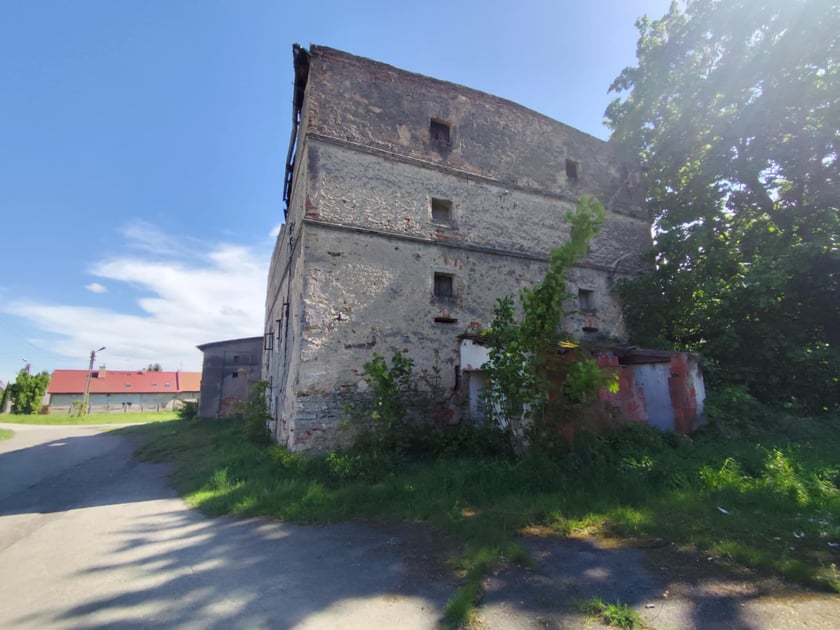 Okolice dawnego pałacu von Zedlitza w Czerńczycach