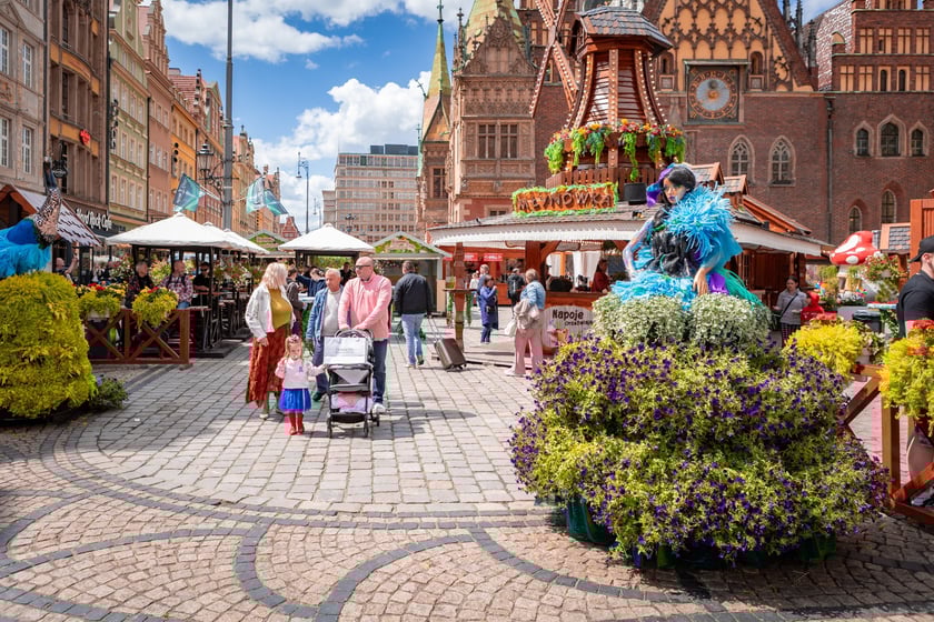 Pierwszy dzień Jarmarku Świętojańskiego na wrocławskim Rynku