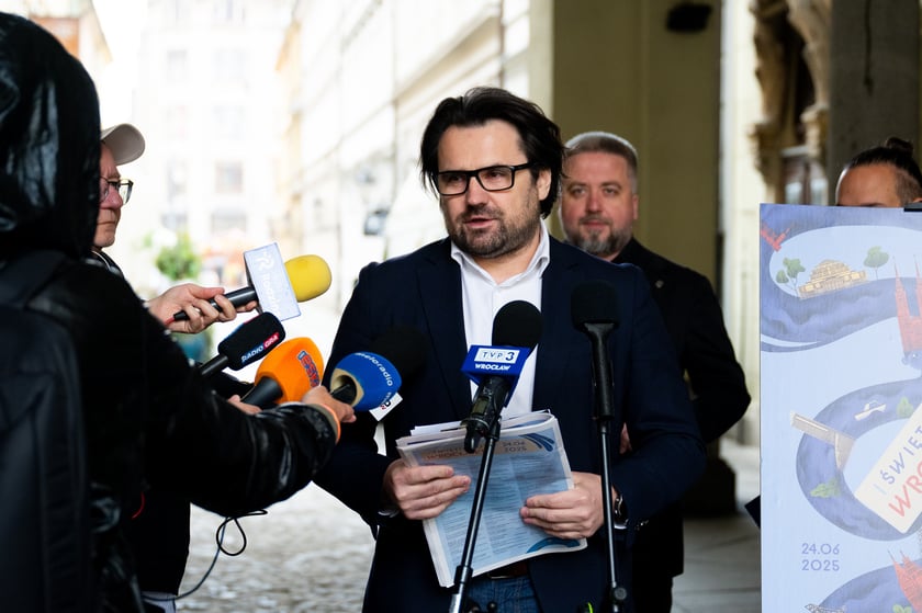 80 wydarzeń na 80 lat polskiego Wrocławia - konferencja prasowa 30.05.2025