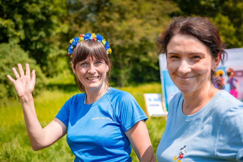 Piknik z okazji Dnia Rodzicielstwa Zastępczego, który odbył się w sobotę 31 maja w parku Grabiszyńskim we Wrocławiu