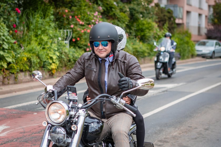 Distinguished Gentleman's Ride - stylowe i klasyczne motocykle przejechały przez Wrocław - 1 czerwca 2025 r.