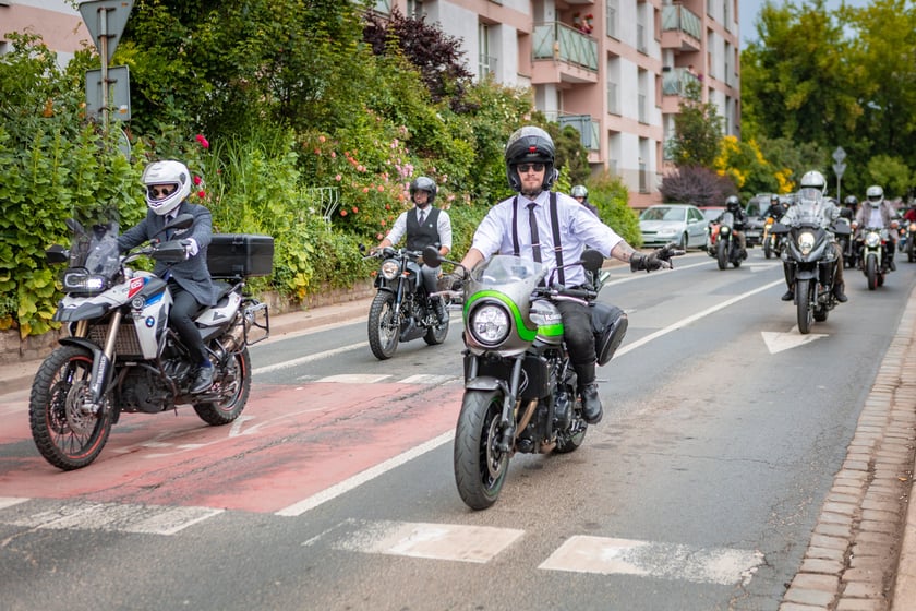 Distinguished Gentleman's Ride - stylowe i klasyczne motocykle przejechały przez Wrocław - 1 czerwca 2025 r.