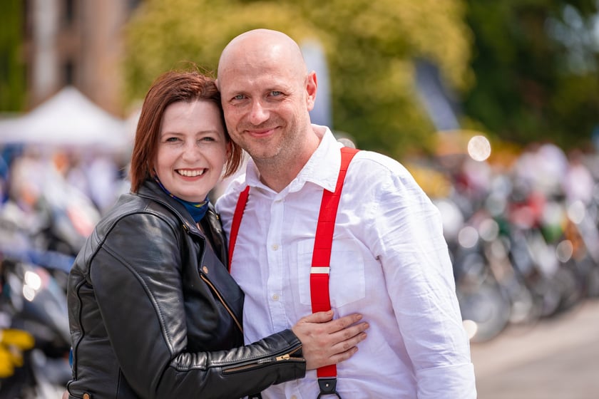 Distinguished Gentleman's Ride - stylowe i klasyczne motocykle przejechały przez Wrocław - 1 czerwca 2025 r.